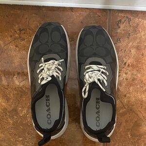 Coach Black and Gray Athletic Shoes